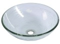 RIPPLE umywalka szklana, średnica 42 cm