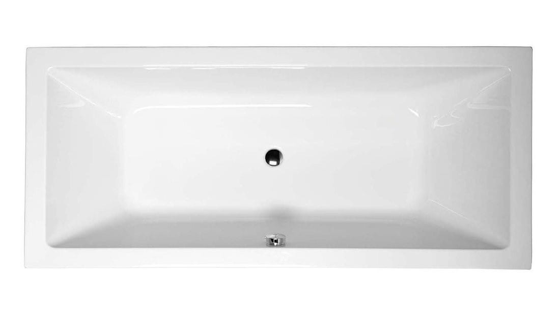 Polysan KRYSTA wanna prostokątna przyścienna 180x70x39cm - 72906 