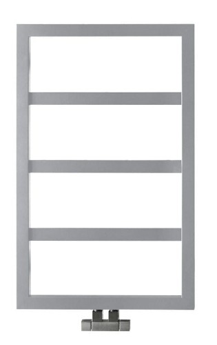 DENALI grzejnik 550x904mm, 292 W, srebrny ze strukturą