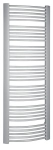 Sapho EGEON grzejnik 595x1742mm 1057 W srebrny ze strukturą - EG617SS