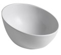 DOME OBLIQUO umywalka ceramiczna nablatowa 44,5x26,5 cm