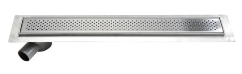 KROKUS odpływ liniowy z rusztem, 960x140x92 mm, nierdzewny
