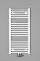 DIRECT Grzejnik łazienkowy, zasilanie centralne, 450x986 mm, 415 W, biały