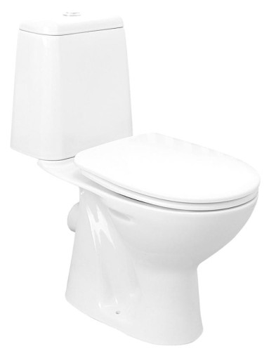 RIGA kompakt WC, tylny odpływ, mechanizm spłukujący