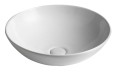 DIMP umywalka ceramiczna nablatowa, średnica 46 cm