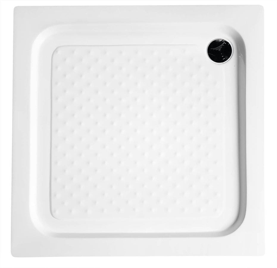 Aqualine Brodzik samonośny prysznicowy akrylowy 80x80x15cm - BTTQ80 