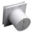 EIRA łazienkowy wentylator osiowy z wył. czasowym, 15W, wylot 100mm, biały