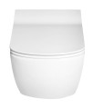 GLANC WC wiszące, Rimless, 37x51,5 cm, biały