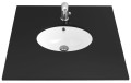 Umywalka ceramiczna 43x33cm, pod blat