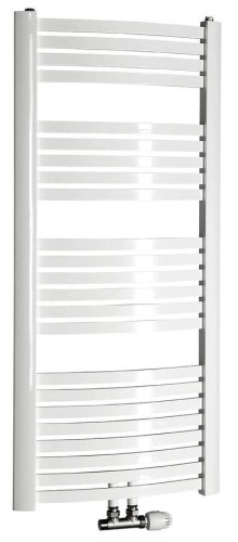 STING grzejnik łazienkowy, 650x1237 mm, 679 W, biały