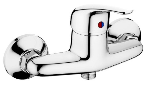 AQUALINE 40 bateria prysznicowa ścienna, chrom