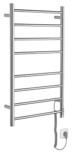 Sapho REDONDO grzejnik elektryczny - suszarka na ręczniki z wył. czasowym 500x900mm - ER220T 