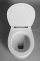 Deska WC SLIM, Easy Take, Soft Close, biala