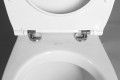 Deska WC SLIM, Easy Take, Soft Close, biala