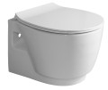 Deska WC SLIM, Easy Take, Soft Close, biala