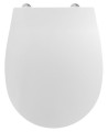 Deska WC SLIM, Easy Take, Soft Close, biala