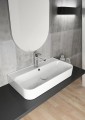 SISTEMA U umywalka ceramiczna 70x38 cm, biała