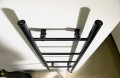 KARBO suszarka na ręczniki elektryczna, 400x1120 mm, 87 W, czarny