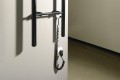 KARBO suszarka na ręczniki elektryczna, 400x1120 mm, 87 W, czarny