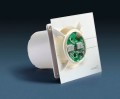 E-100 GBTHwentylator łazienkowy osiowy z automatem, 4W/8W, wylot 100mm, czarny