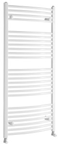 Aqualine ORBIT grzejnik łazienkowy 450x1322mm 572 W - biały ILO34E