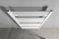 DIRECT Grzejnik łazienkowy płaski, 450x1322 mm, 564 W, biały
