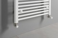 DIRECT Grzejnik łazienkowy płaski, 450x1322 mm, 564 W, biały