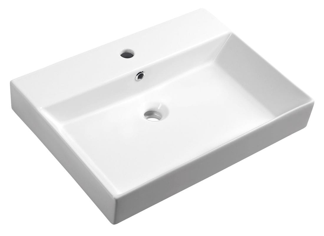 Sapho KARE 60 umywalka ścienna/meblowa 60x46 cm - 17060