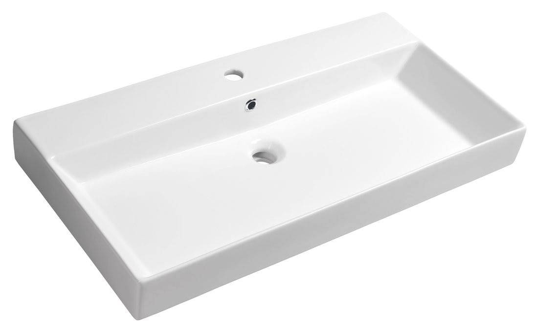 Sapho KARE 85 umywalka ścienna/meblowa 85x46 cm - 17085