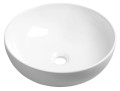 RONDANE umywalka ceramiczna nablatowa, średnica 41x14 cm