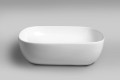LIRO umywalka ceramiczna nablatowa 48,5x14,5x39,5 cm