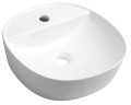 LUGANO umywalka ceramiczna nablatowa 40x12 cm