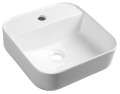 MOLVENO umywalka ceramiczna nablatowa 39,5x14x39,5 cm