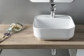 MOLVENO umywalka ceramiczna nablatowa 39,5x14x39,5 cm