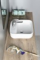 MOLVENO umywalka ceramiczna nablatowa 39,5x14x39,5 cm