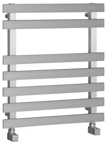 TRUVA grzejnik 500x545 mm, stal nierdzewna szczotkowana, 175 W