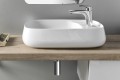 AVENTIN umywalka ceramiczna 60x40 cm, z korkiem ceramicznym