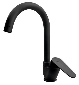 Sapho CORNELI bateria kuchenna - czarny mat CE60/15