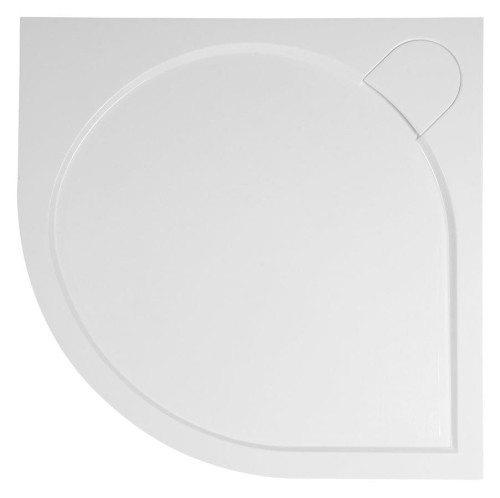 ARCA brodzik prysznicowy kompozytowy, półokrągły 90x90x3 cm, R550