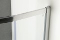 PROMOCJA kabina prysznicowa półokrągła 900x900x1900mm, szkło czyste