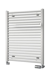 SIBU grzejnik łazienkowy z wieszakiem na ręczniki, 500x775 mm, biały