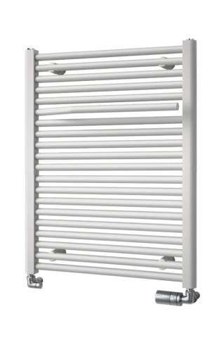SIBU grzejnik łazienkowy z wieszakiem na ręczniki, 500x775 mm, biały
