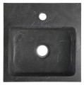 BLOK umywalka kamienna 30x10x30 cm, antracyt