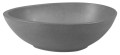 PUNC umywalka betonowa, z korkiem, 53x39 cm, czarny granit