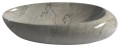 DALMA umywalka ceramiczna 68x16,5x44 cm, grigio