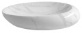 DALMA umywalka ceramiczna 68x16,5x44 cm, carrara
