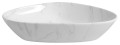 DALMA umywalka ceramiczna 58,5x14x39 cm, carrara
