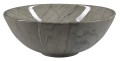 DALMA umywalka ceramiczna 42x16,5x42 cm, grigio
