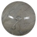 DALMA umywalka ceramiczna 42x16,5x42 cm, grigio