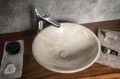 DALMA umywalka ceramiczna 42x16,5x42 cm, marfil